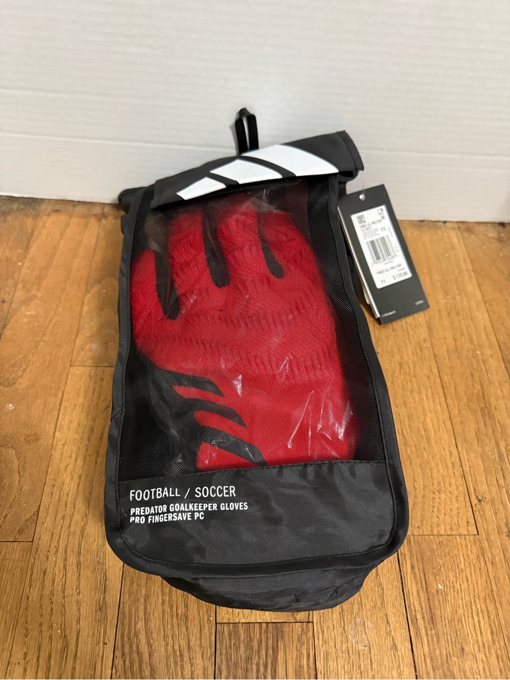 Adidas Predator Pro Fingersave PC Goalkeeper Gloves IX3863 Men’s Size 11